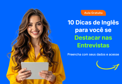 A aula gratuita já está disponível no site da Open English -  (crédito: Divulgação)