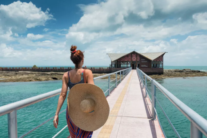 Ponta de Nossa Senhora de Guadalupe (BA) é eleita a melhor praia do mundo em ranking internacional - (crédito: Uai Turismo) Ponta de Nossa Senhora de Guadalupe (BA) é eleita a melhor praia do mundo em ranking internacional - (crédito: Uai Turismo)