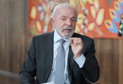 Petista disse ser inaceitável a tentativa de interferência do presidente norte-americano no Judiciário brasileiro -  (crédito: Reprodução/TV Globo)
