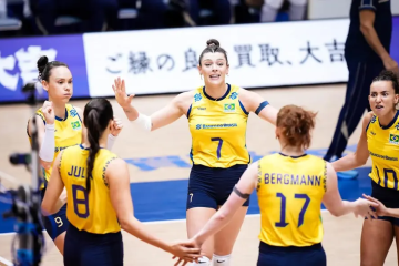 Seleção Brasileira Feminina de Volêi atropela Japão -  (crédito: Divulgação/Volleyball World)