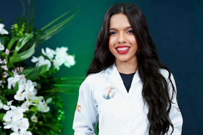 Sara de Almeida aprovada com bolsa integral pelo Prouni - (crédito: Arquivo pessoal) Sara de Almeida aprovada com bolsa integral pelo Prouni - (crédito: Arquivo pessoal)