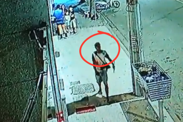 Homem em situação de rua atinge criança de 4 anos -  (crédito: Reprodução/Redes Sociais)