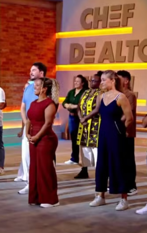 Chef de Alto Nível: Eliminação tripla e bronca marcam estreia
 -  (crédito: Reprodução: TV Globo)