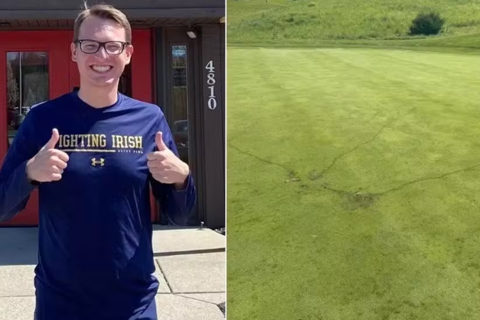 A condição climática adversa foi resultado de fortes tempestades na região. Simon disputava a competição em dupla, junto do pai - (crédito: Reprodução / Facebook) A condição climática adversa foi resultado de fortes tempestades na região. Simon disputava a competição em dupla, junto do pai - (crédito: Reprodução / Facebook)