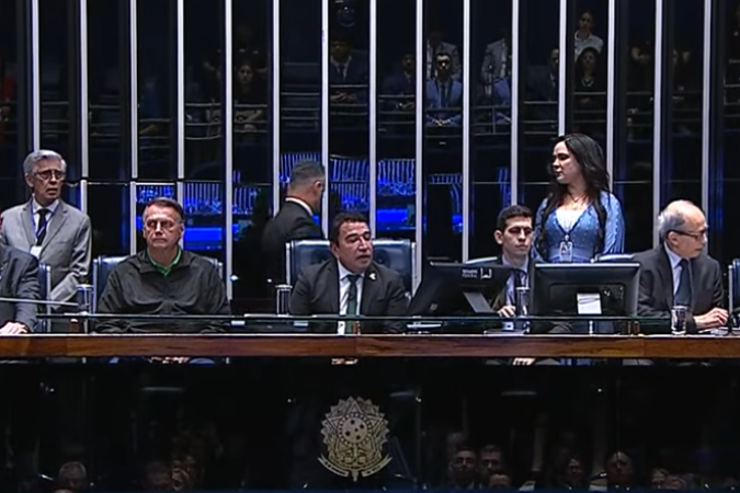 Senado realizou hoje (17/7) sessão solene em homenagem ao pastor Gedelti Gueiros - (crédito: Reprodução/TV Senado) Senado realizou hoje (17/7) sessão solene em homenagem ao pastor Gedelti Gueiros - (crédito: Reprodução/TV Senado)