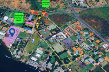 O Na Praia Festival acontece no Setor de Clubes