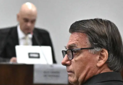 Bolsonaro disse achar que será preso no próximo mês -  (crédito: BBC Geral)