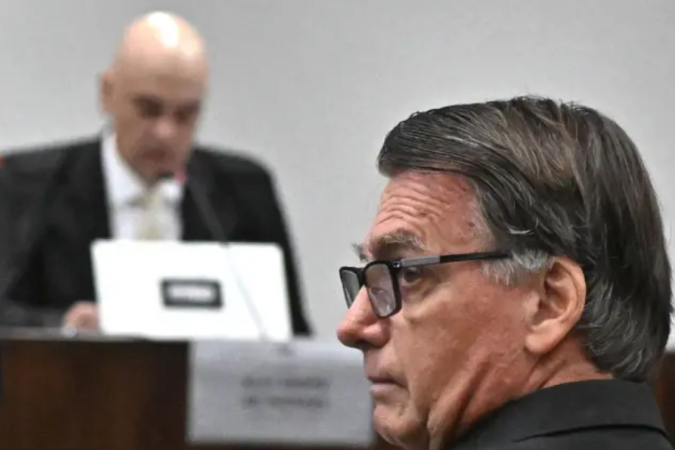 Bolsonaro disse achar que será preso  -  (crédito: BBC Geral)