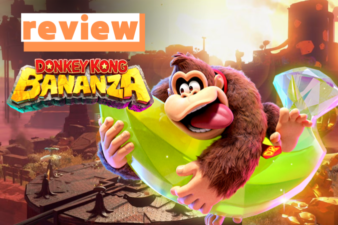 Segundo exclusivo do Switch 2 traz um mundo aberto totalmente destrutível protagonizado pelo macaco mais famoso dos games. -  (crédito: Reprodução/Nintendo)