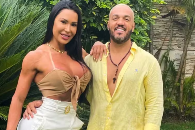 Gracyanne Barbosa e Belo -  (crédito: ReproduÃ§Ã£o/Instagram)