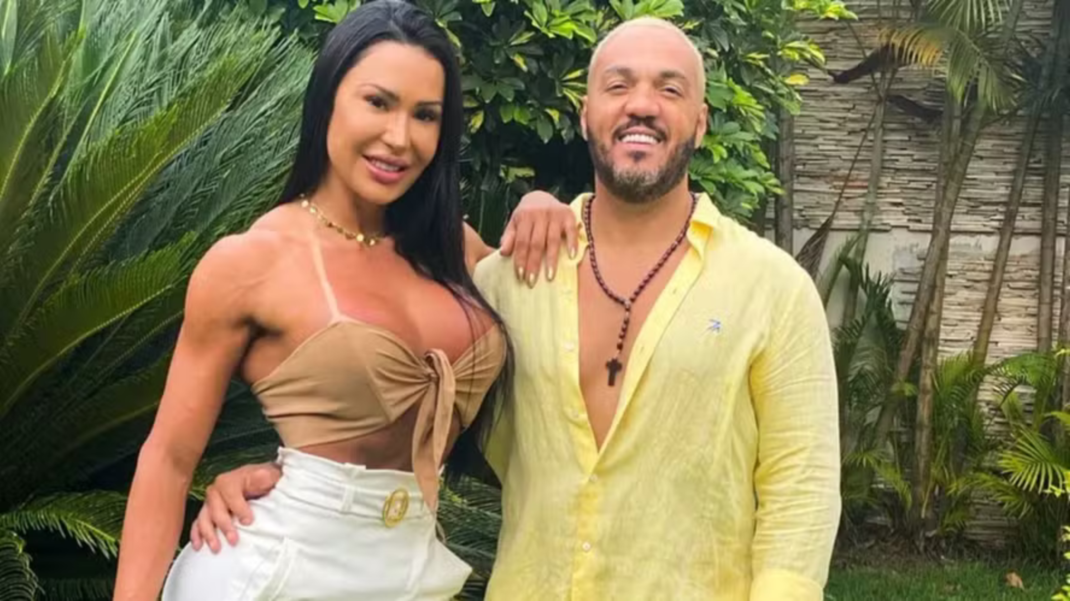 Gracyanne pede divórcio litigioso de Belo e processo corre em segredo