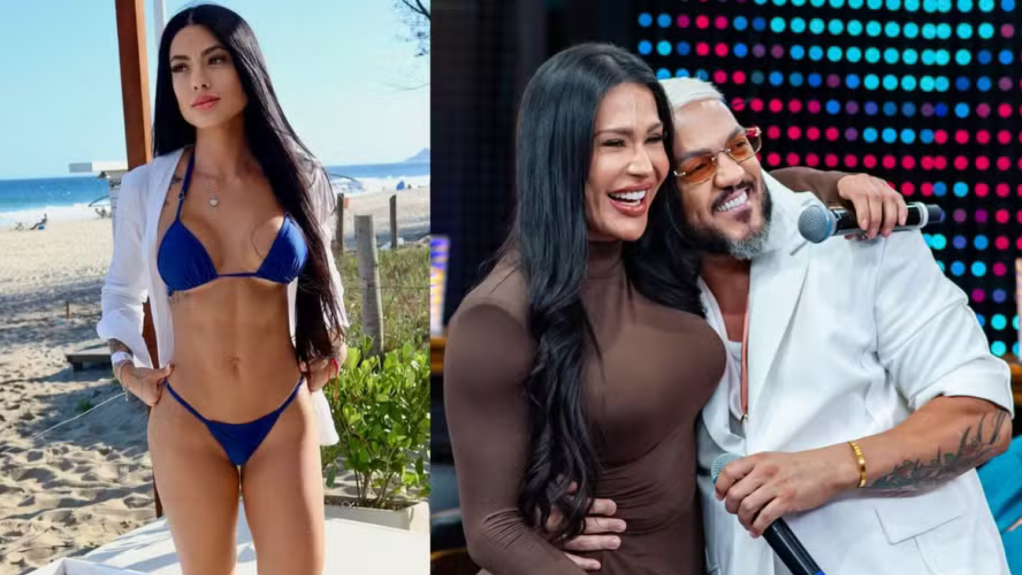 Namorada de Belo torce para que Gracyanne Barbosa arrume um novo amor