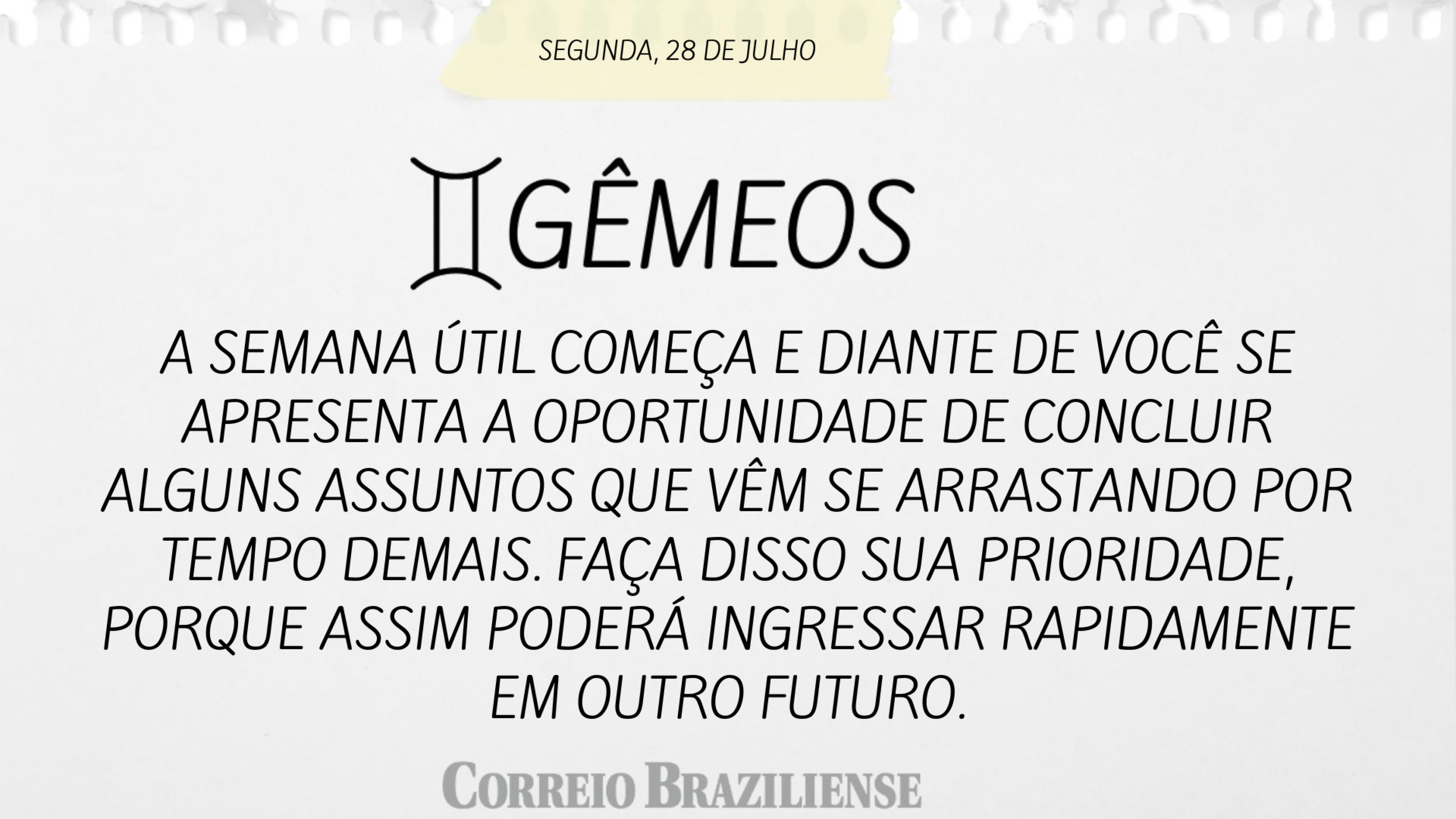 G&Ecirc;MEOS | 28 DE JULHO