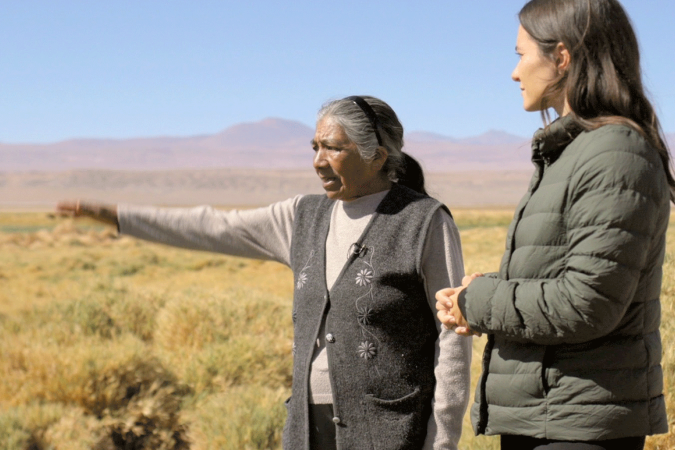 O processo de extração de lítio retira grandes quantidades de água em uma região que já é propensa a secas -  (crédito: Getty Images)