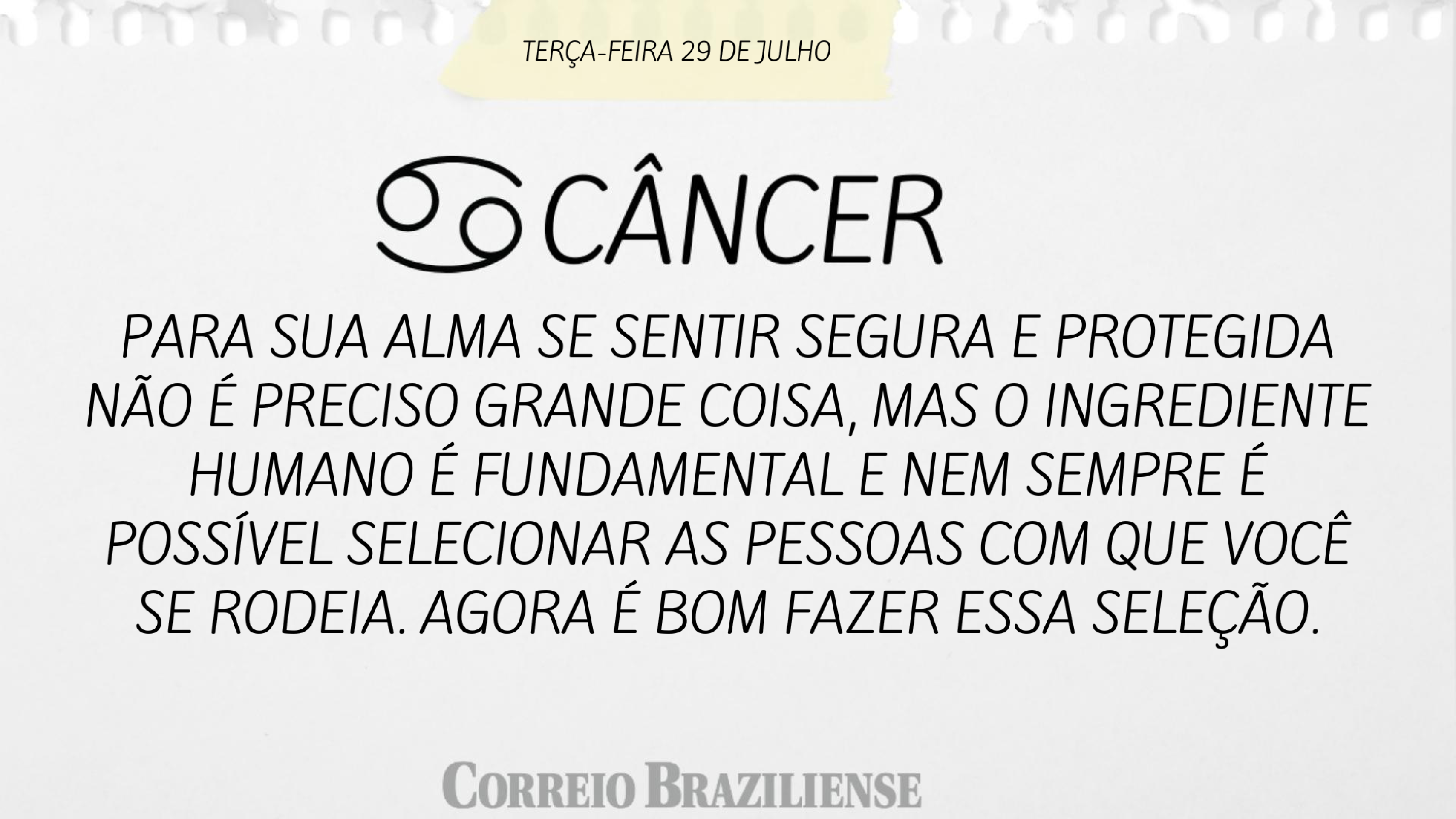 Confira o horóscopo desta terça