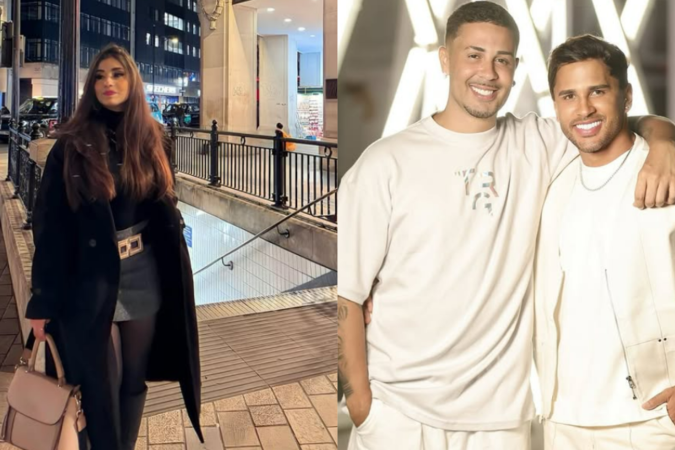 Eduarda Luvisneck, Carlinhos Maia e Lucas Guimarães - (crédito: Reprodução/instagram) Eduarda Luvisneck, Carlinhos Maia e Lucas Guimarães - (crédito: Reprodução/instagram)