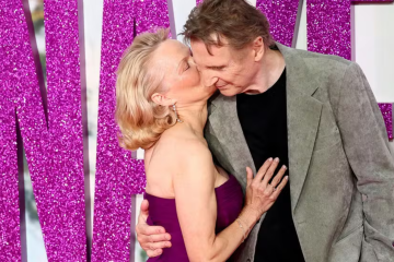 Liam Neeson e Pamela Anderson - (crédito: Reprodução/Redes sociais) Liam Neeson e Pamela Anderson - (crédito: Reprodução/Redes sociais)