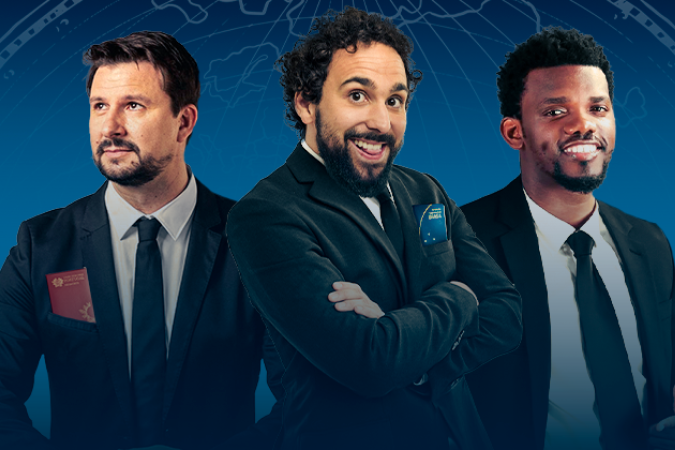 Brasília recebe nesta sexta-feira o espetáculo Tons de Comédia, no Teatro UNIP -  (crédito: Divulgação)