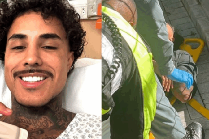 MC Livinho sofre grave acidente, perfura pulmão e vai parar na UTI - (crédito: Instagram) MC Livinho sofre grave acidente, perfura pulmão e vai parar na UTI - (crédito: Instagram)
