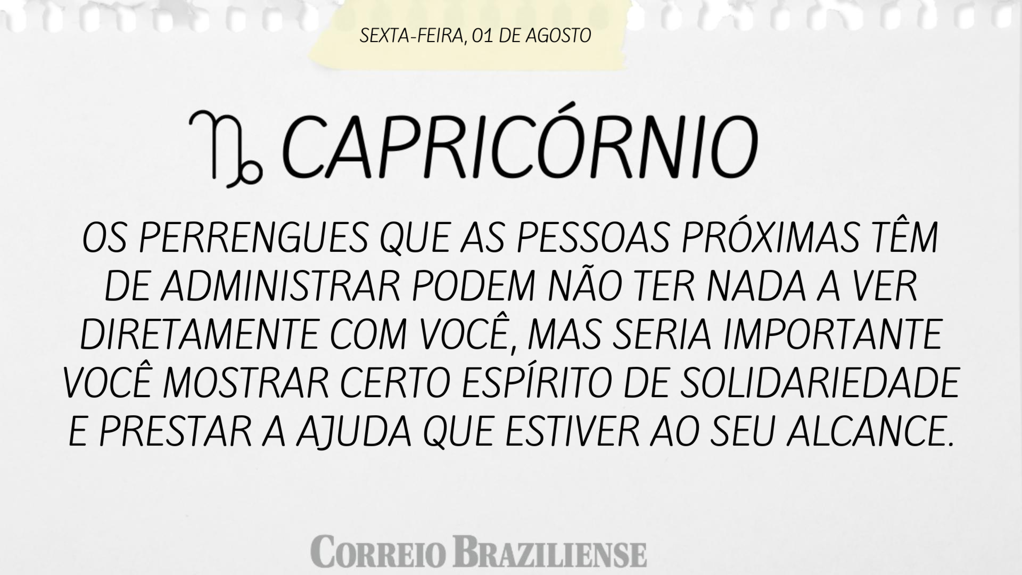 Confira o horóscopo desta sexta