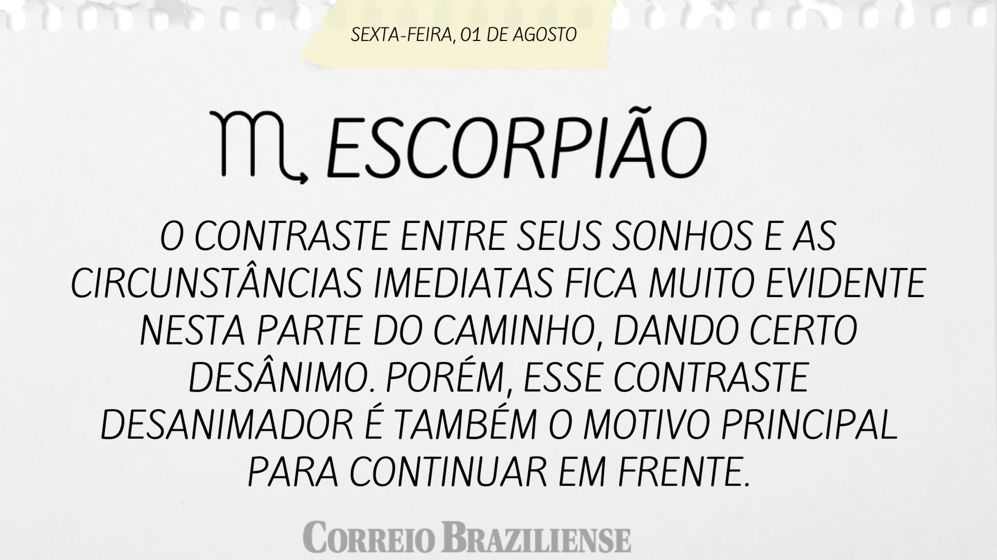 Confira o horóscopo desta sexta