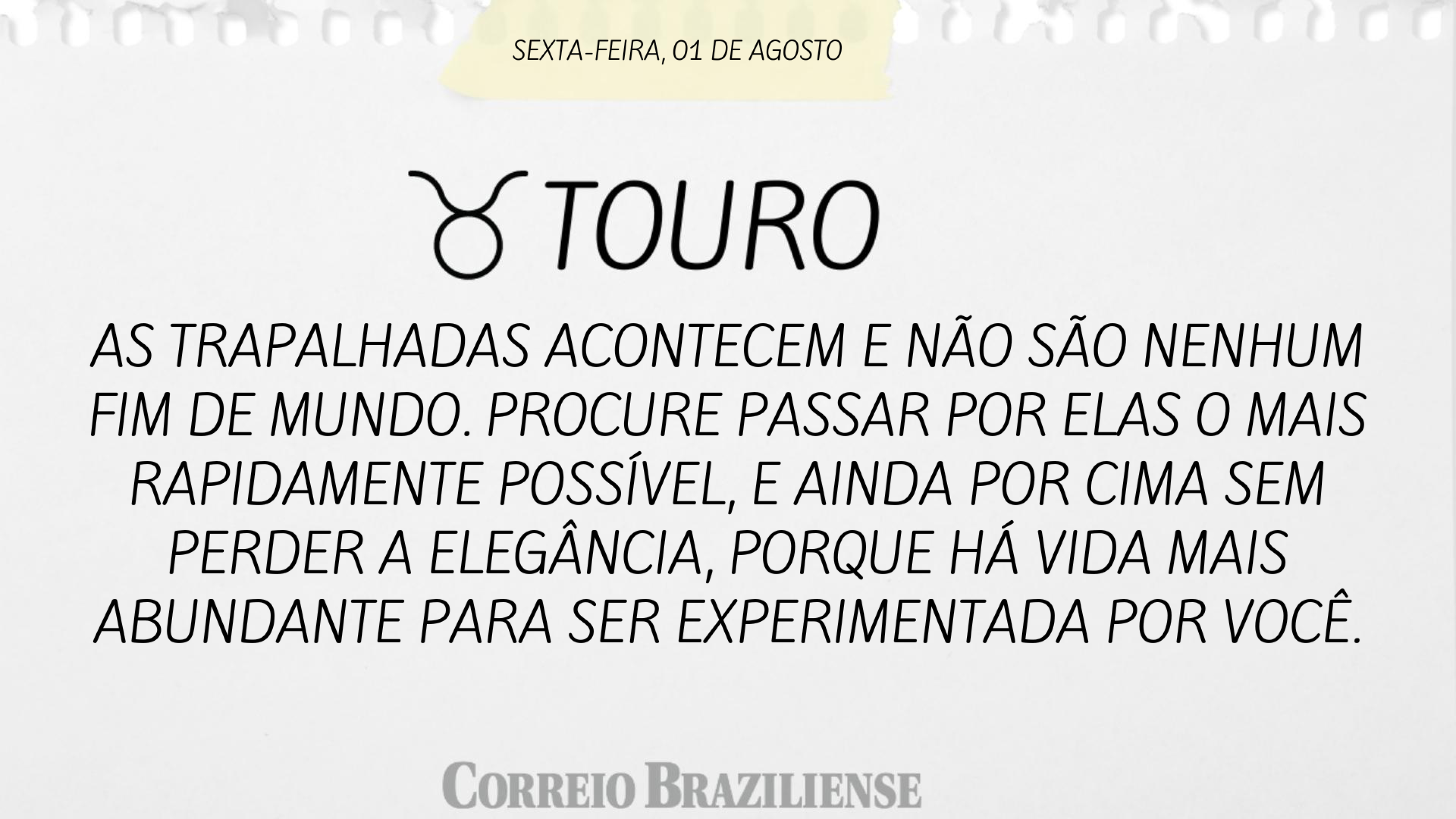 Confira o horóscopo desta sexta