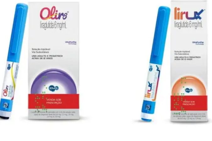 Primeiras canetas para obesidade 100% nacionais chegam às farmácias - (crédito: EMS/Divulgação ) Primeiras canetas para obesidade 100% nacionais chegam às farmácias - (crédito: EMS/Divulgação )