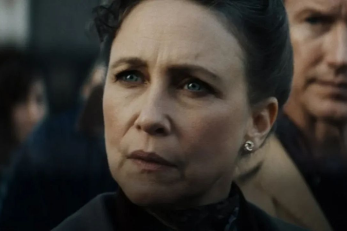 A personagem Lorraine Warren (Vera Farmiga) no filme Invocação do Mal 4 - (crédito: Reprodução Warner Bros ) A personagem Lorraine Warren (Vera Farmiga) no filme Invocação do Mal 4 - (crédito: Reprodução Warner Bros )