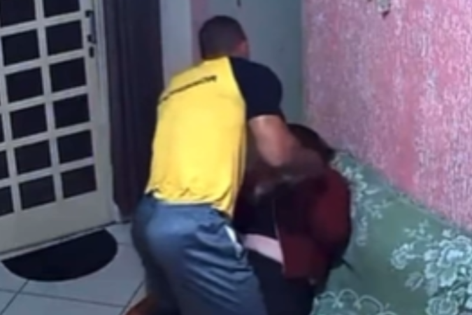 Fisiculturista espanca namorada em MG; ele está preso -  (crédito: DivulgaÃ§Ã£o)