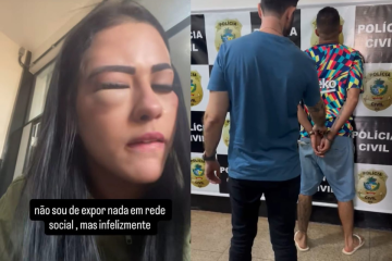 O agressor, possui antecedentes por porte ilegal de arma de fogo e perturbação do sossego, pode enfrentar até 7 anos de prisão -  (crédito: material cedido)