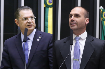 PL tenta manter Eduardo Bolsonaro apesar da insatisfação de filiados