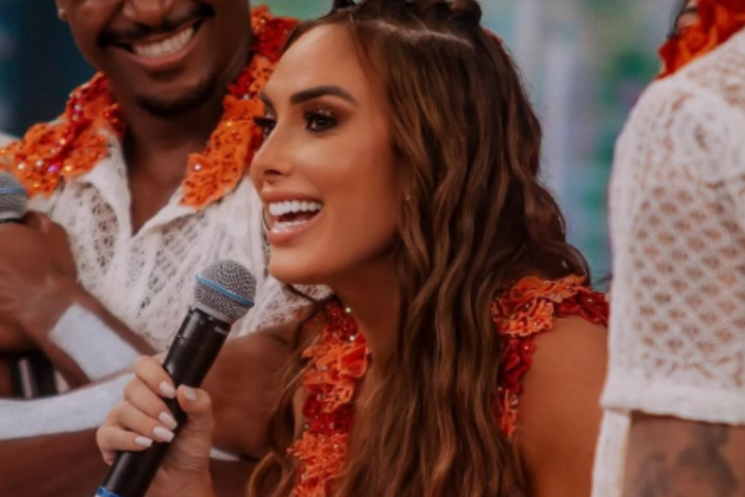 Nicole Bahls - (crédito: Reprodução/TV Globo) Nicole Bahls - (crédito: Reprodução/TV Globo)