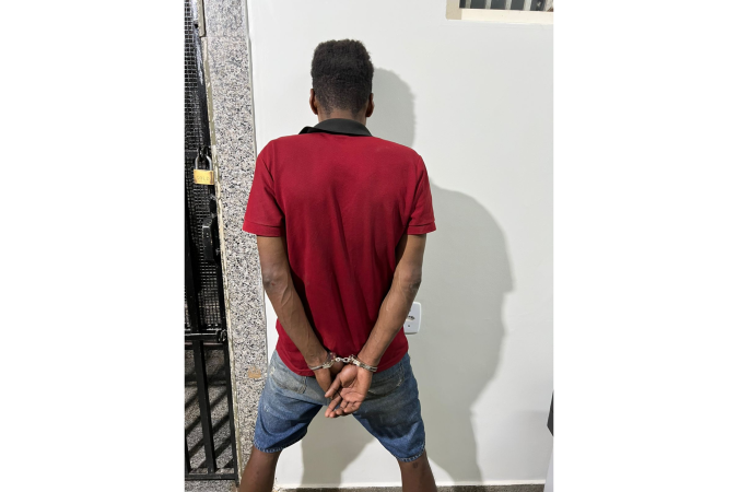 Autor foi preso em flagrante -  (crédito: Material cedido ao Correio)