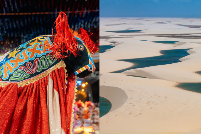Maranhão detém mais dois Patrimônios da Humanidade: Bumba-Meu-Boi e Lençóis Maranhenses - (crédito: Uai Turismo) Maranhão detém mais dois Patrimônios da Humanidade: Bumba-Meu-Boi e Lençóis Maranhenses - (crédito: Uai Turismo)