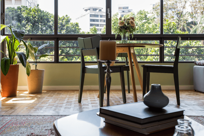 A decoração pode ajudar a transformar um imóvel antigo com charme e funcionalidade (Projeto: Palladino Arquitetura | Imagem: Rogério Cajui) - (crédito: EdiCase) A decoração pode ajudar a transformar um imóvel antigo com charme e funcionalidade (Projeto: Palladino Arquitetura | Imagem: Rogério Cajui) - (crédito: EdiCase)