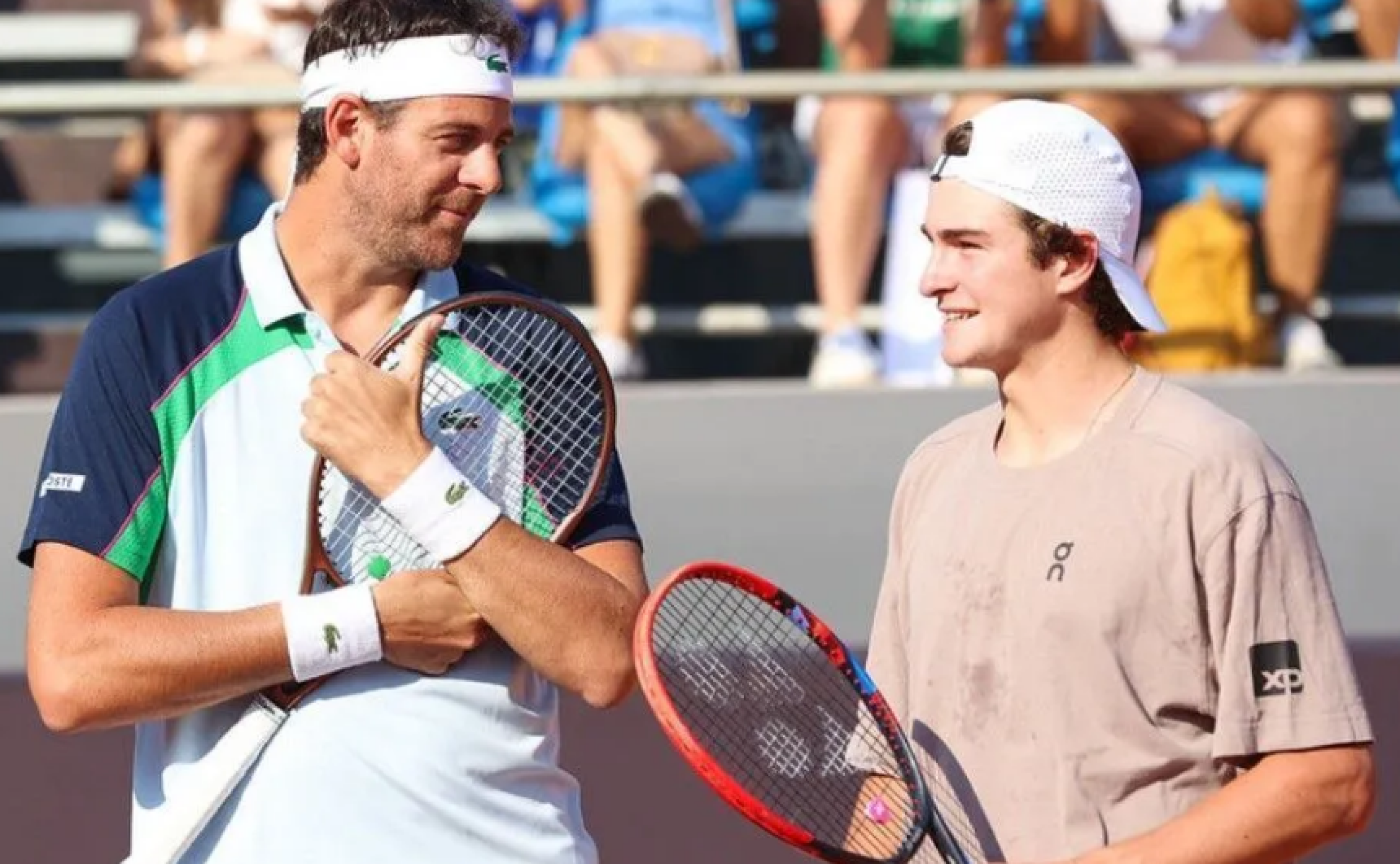 João Fonseca vai formar dupla com Del Potro contra Roddick em exibição pré-US Open