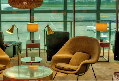 Inovação em salas VIP transformam escalas em experiências de viagem - (crédito: Uai Turismo) Inovação em salas VIP transformam escalas em experiências de viagem - (crédito: Uai Turismo)