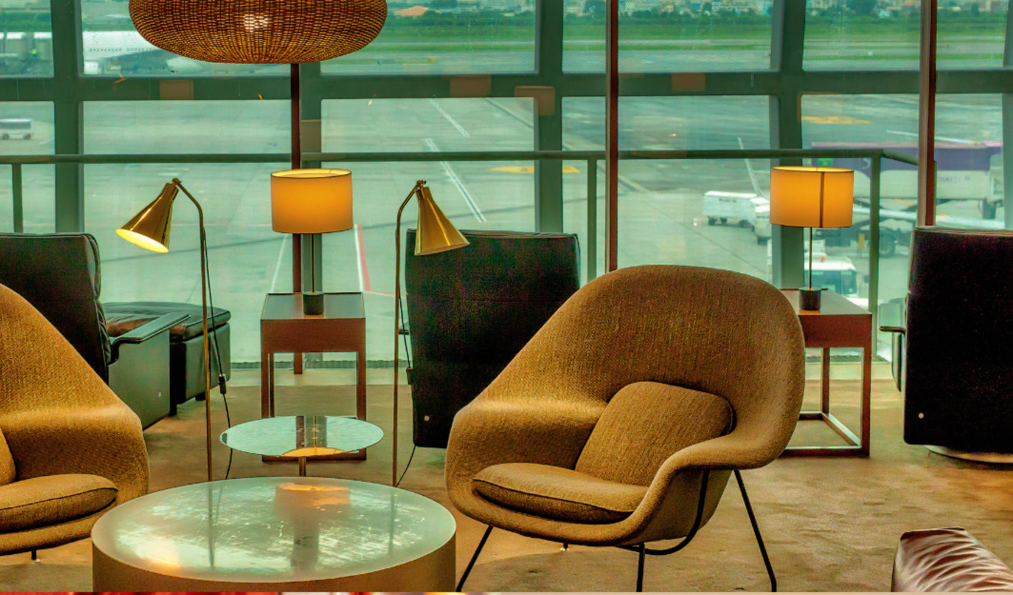 Inovação em salas VIP transformam escalas em experiências de viagem