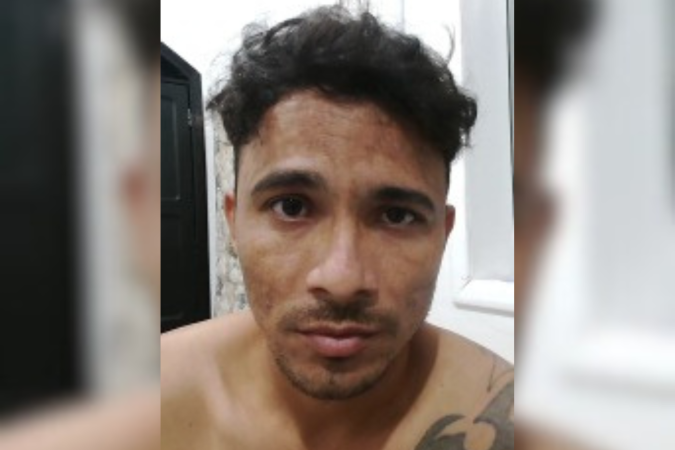 Lucas de Souza Nonato, de 28 anos, foi preso por atirar em um policial civil no Amapá e manter mãe e filha como reféns  -  (crédito: Cedido ao Correio)