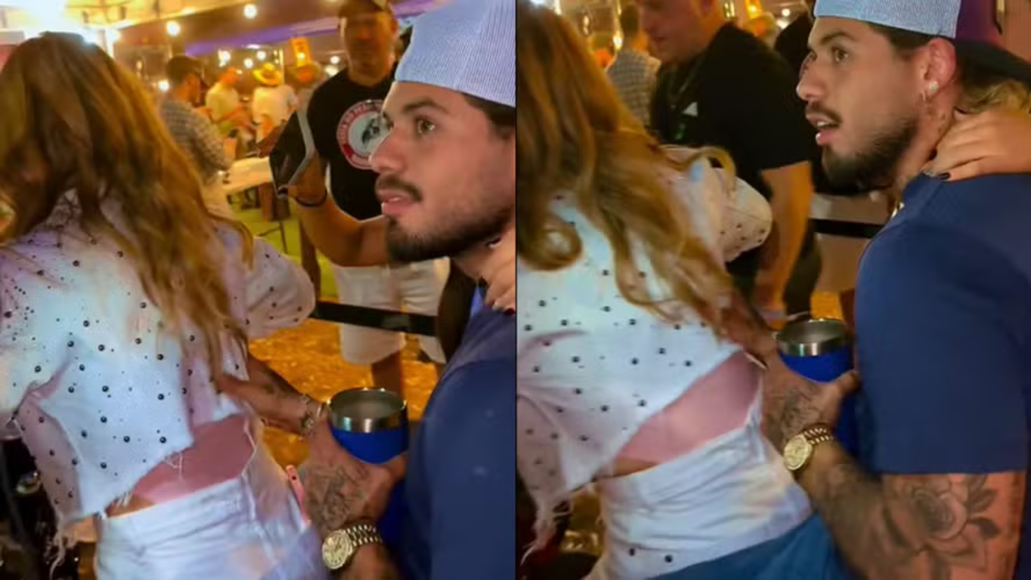 Vídeo mostra Zé Felipe saindo de show com amiga próxima de Ana Castela