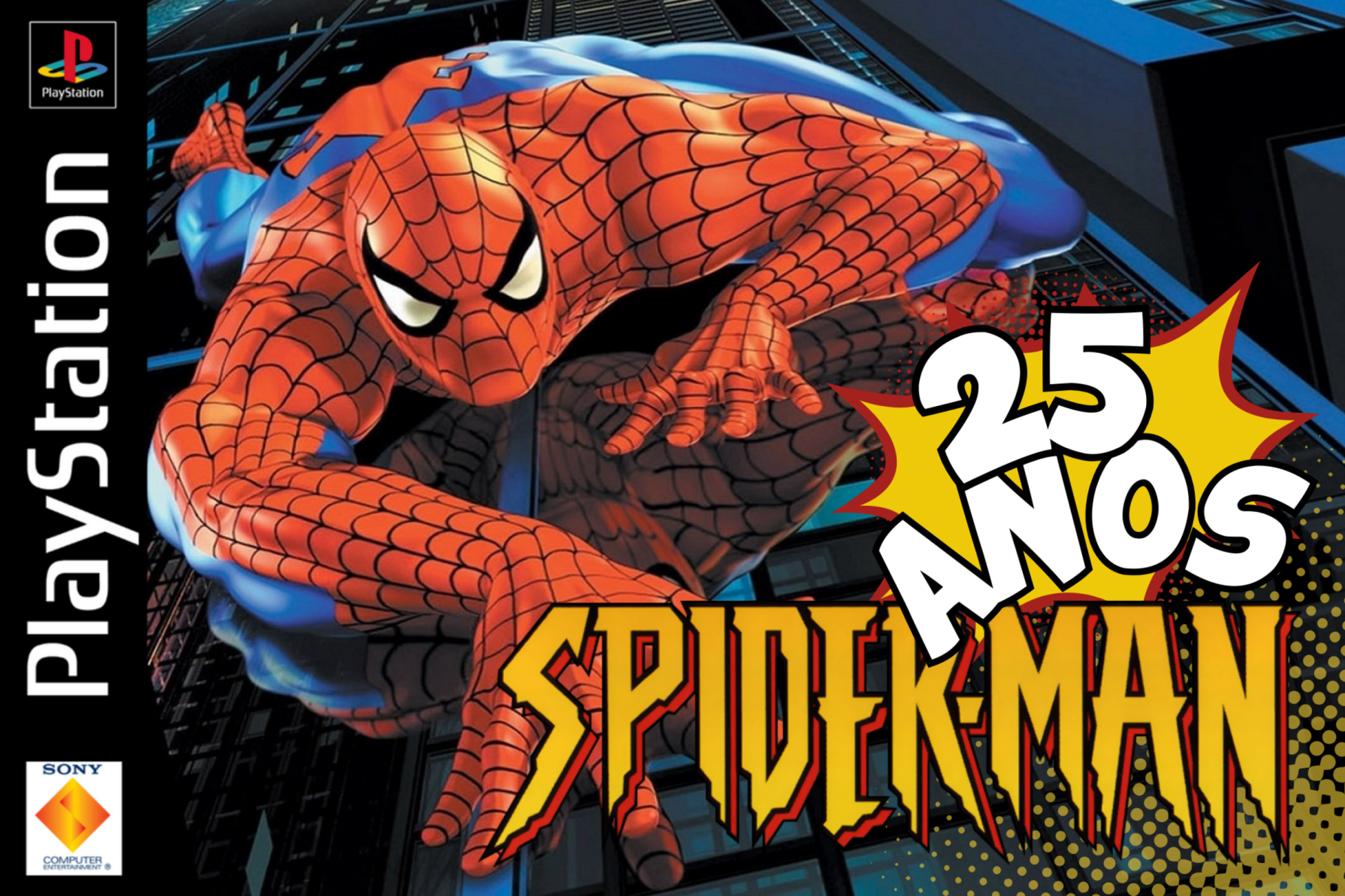 Spider-Man de PlayStation 1 completa 25 anos; relembre clássico dos games