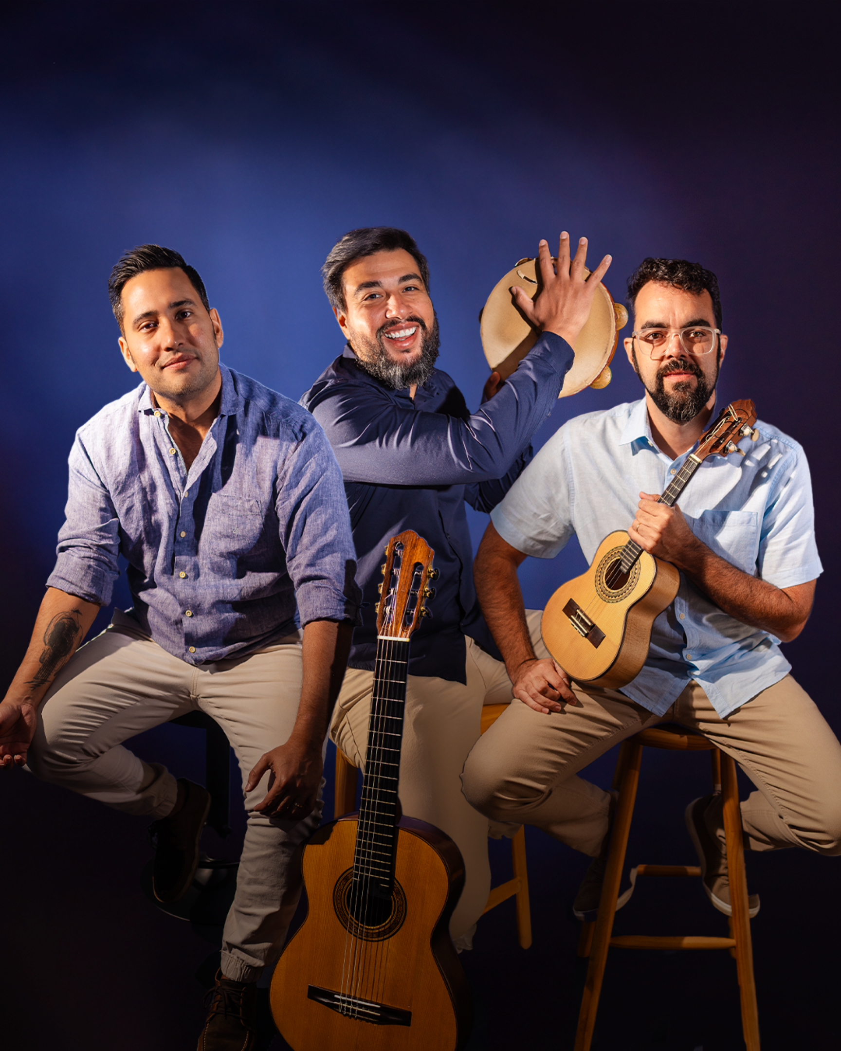 Trítonos, trio brasiliense de samba e choro, inicia turnê na Europa