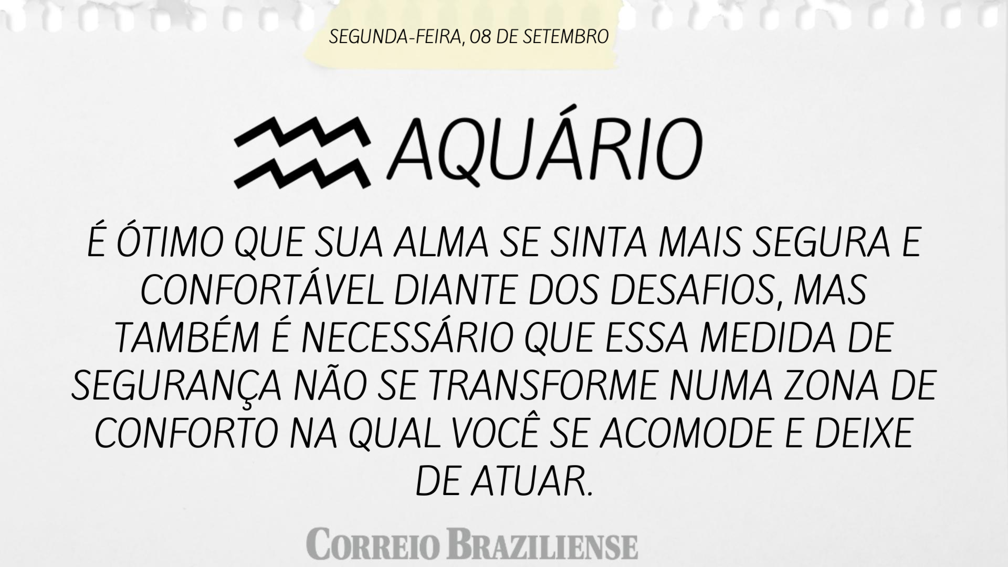 Hor&oacute;scopo desta segunda