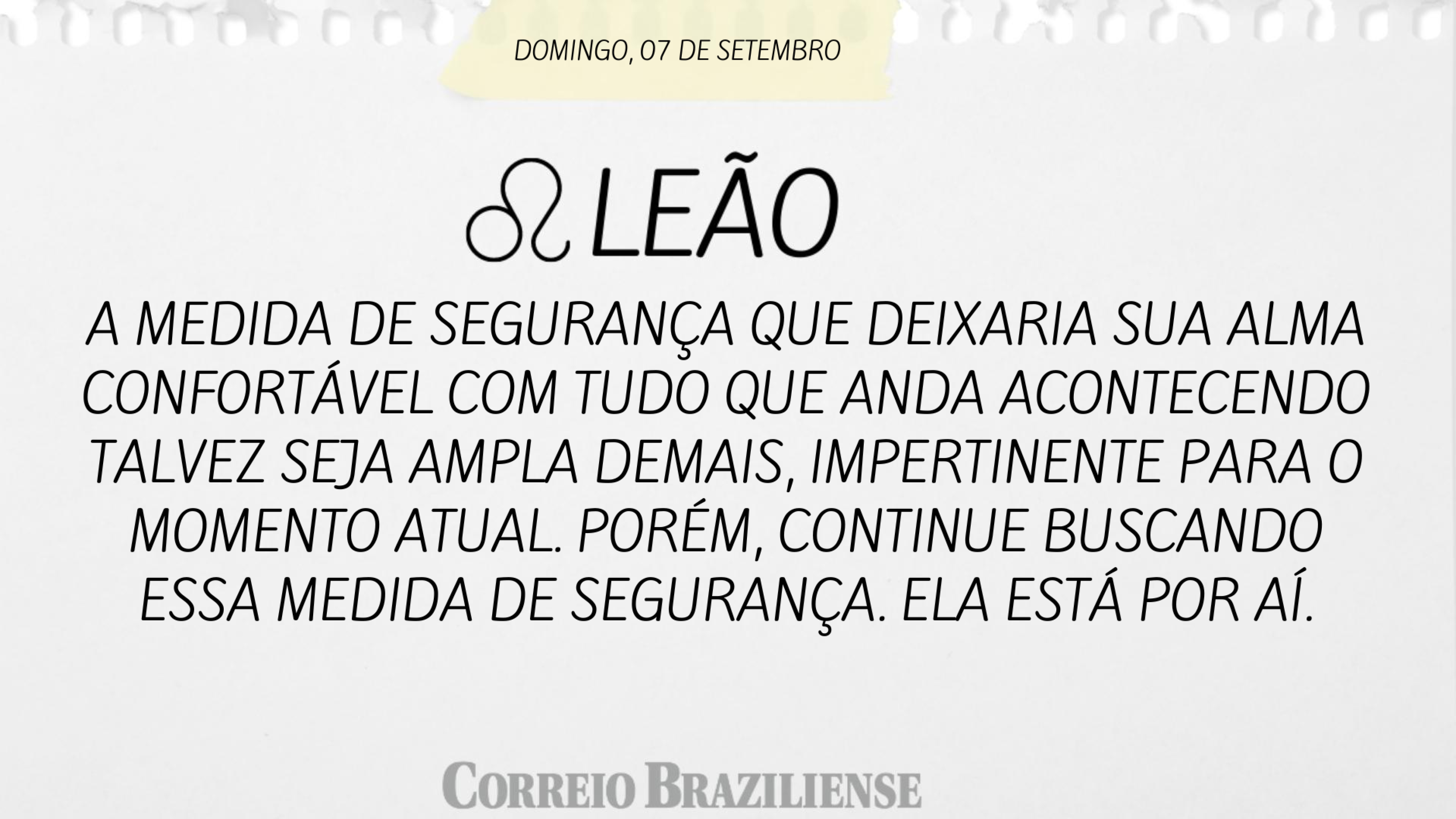 Confira o horóscopo deste domingo