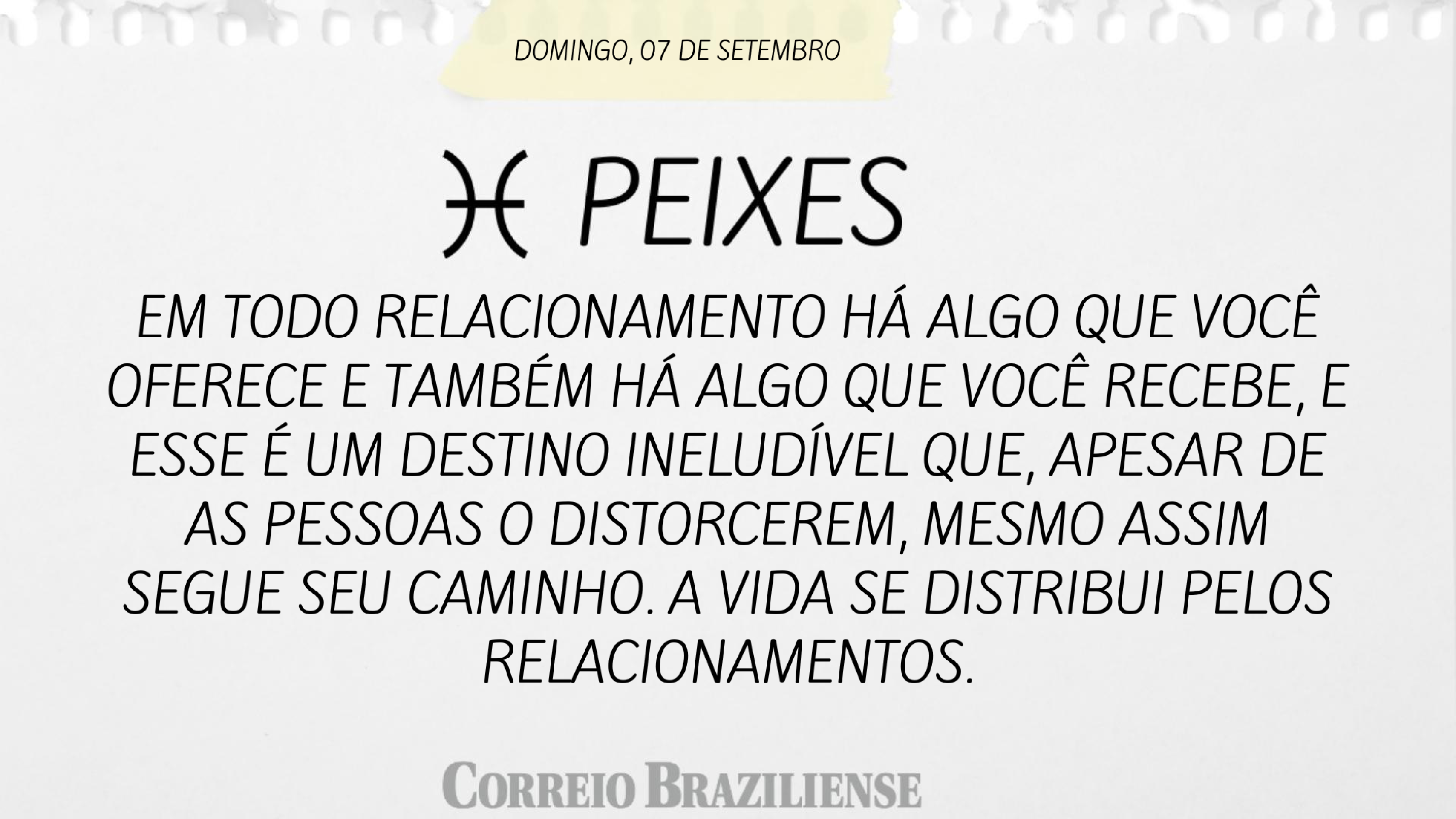 Confira o horóscopo deste domingo