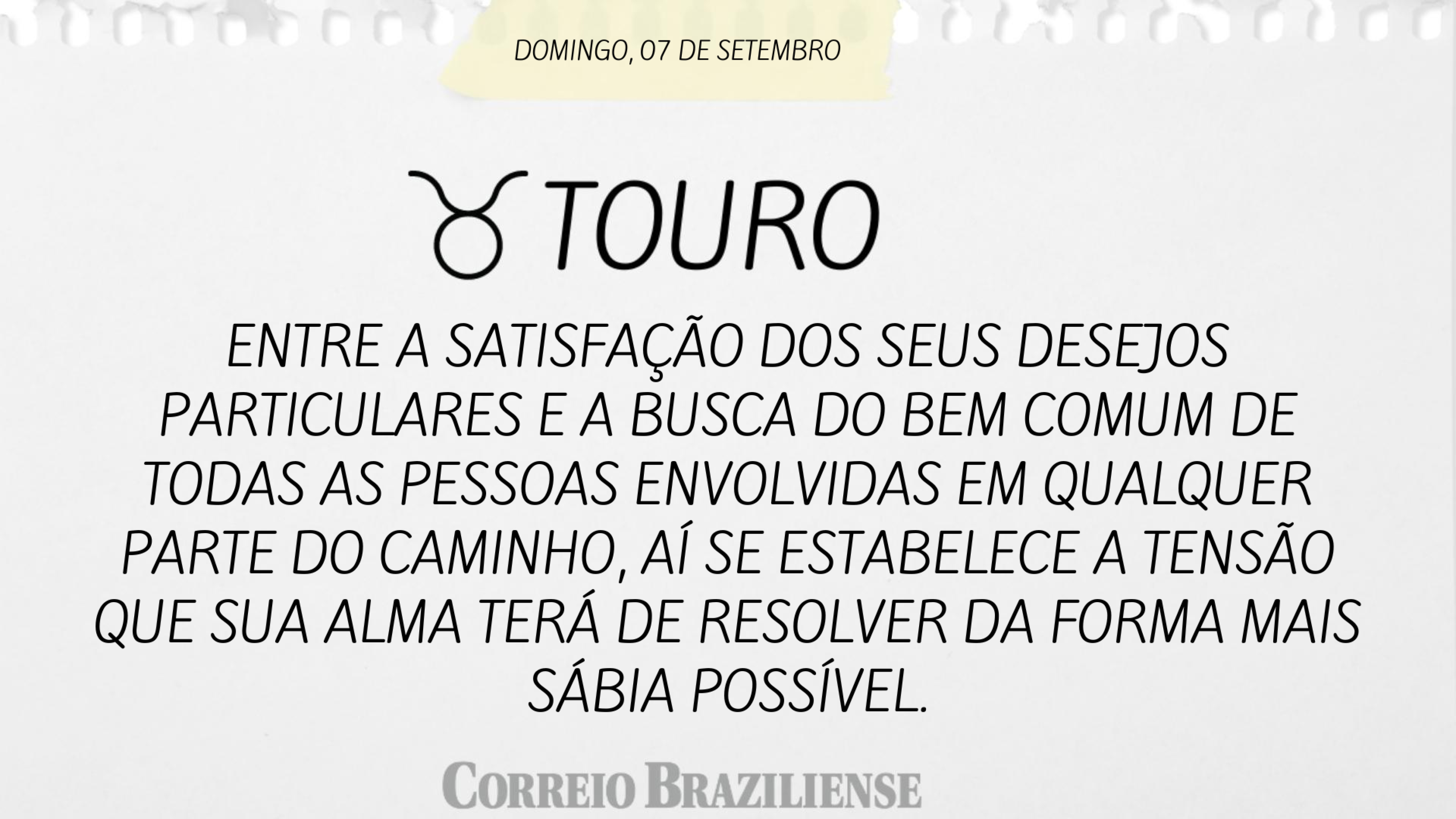 Confira o horóscopo deste domingo