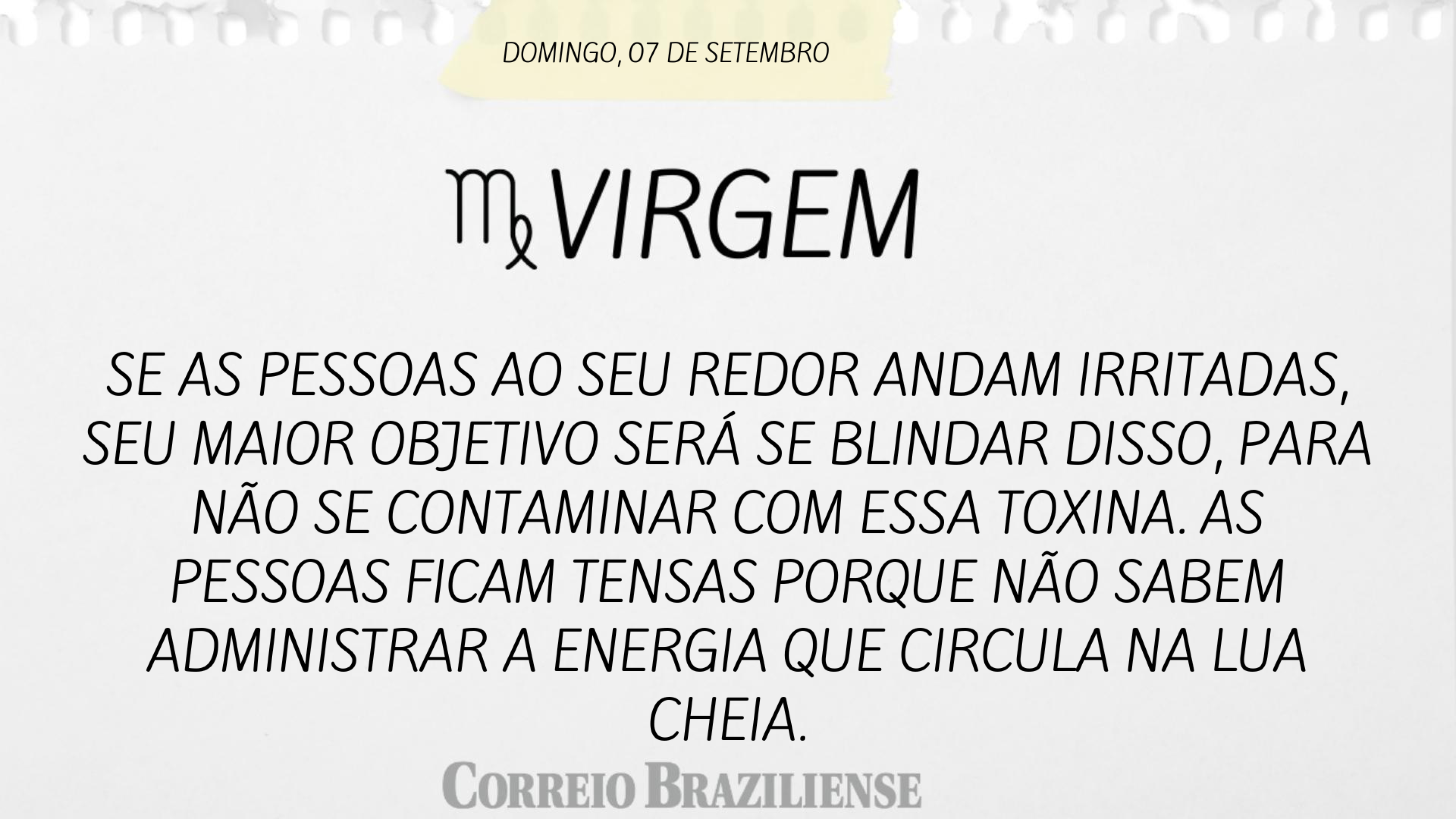Confira o horóscopo deste domingo