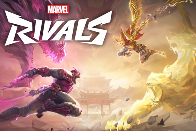 O Demônio de Hell's Kitchen e a Guerreira Celestial se enfrentam na nova temporada de Marvel Rivals. -  (crédito: Reprodução/NetEase)