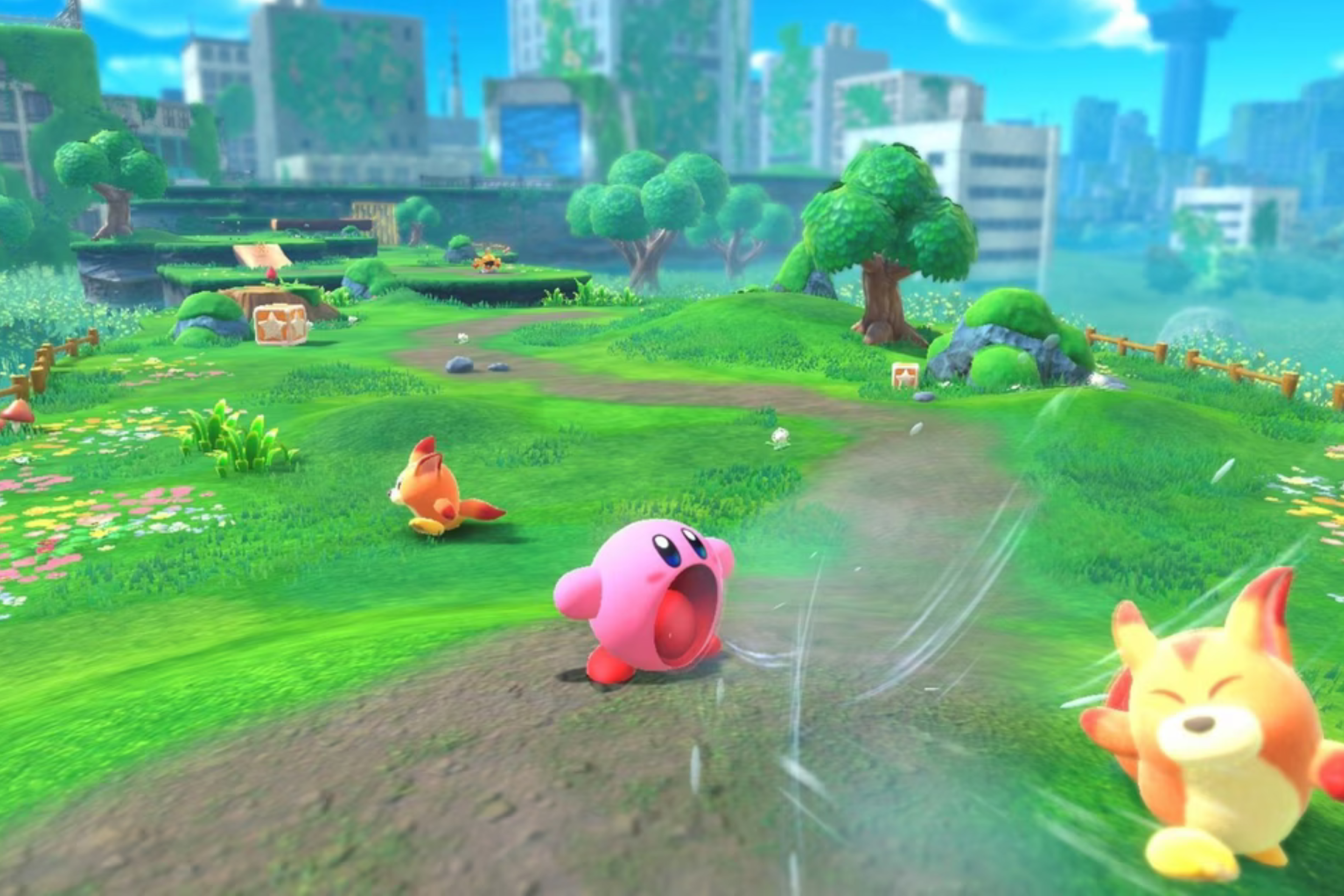 Sua habilidade principal é devorar os inimigos e ganhar suas habilidades.