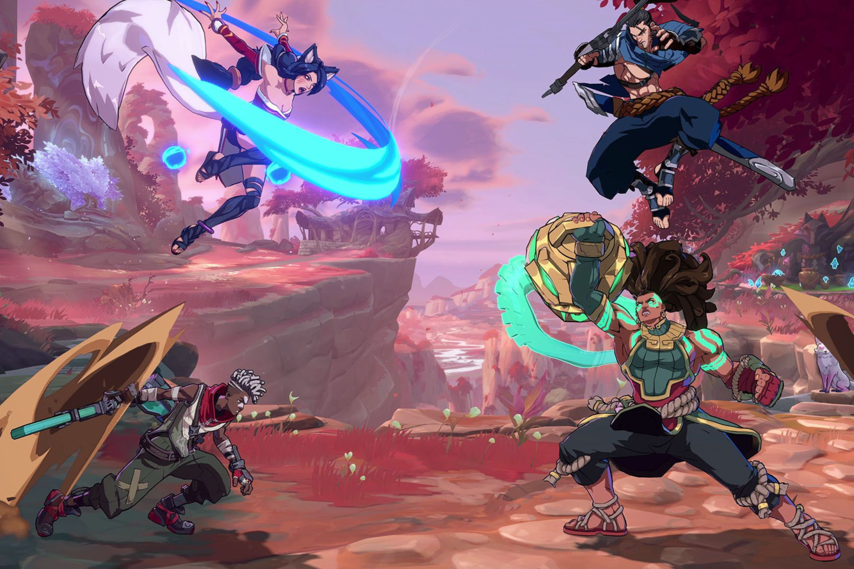 No estilo 2v2, jogo mistura elementos de franquias clássicas do gênero como Street Fighter, King of Fighters e Guilty Gear, 